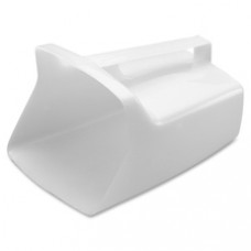 Rubbermaid Commercial Bouncer Foodservice Utility Scoop - 6/Carton - Utility Scoop - 1 x Utility Scoop - Kitchen - Dishwasher Safe - Polycarbonate - White