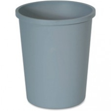 Rubbermaid Commercial Untouchable 11-Gallon Waste Containers - 11 gal Capacity - Round - Crack Resistant, Durable - 18.8