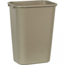 Rubbermaid Commercial 41 QT Large Deskside Wastebaskets - 10.25 gal Capacity - Rectangular - Dent Resistant, Durable, Rust Resistant, Easy to Clean, Durable - 20
