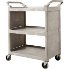 Rubbermaid Commercial Utility Service Cart - 300 lb Capacity - 4