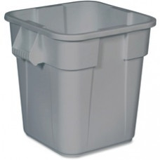 Rubbermaid Commercial Square Brute Container - 28 gal Capacity - Square - 22.5