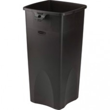 Rubbermaid Commercial Untouchable Square Container - 23 gal Capacity - Square - Durable, Crack Resistant - 30.9