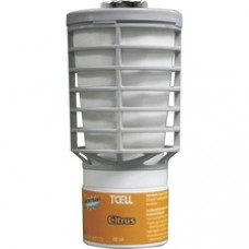 Rubbermaid Commercial TCell Dispenser Fragrance Refill - Citrus - 60 Day - 6 / Carton - Odor Neutralizer, VOC-free, Recyclable