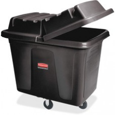 Rubbermaid Commercial 400-lb Capacity Cube Truck - Durable, Wheels, Chemical Resistant - 33