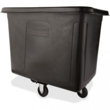 Rubbermaid Commercial Recycling Cube Truck - 119.69 gal Capacity - Rectangular - 37