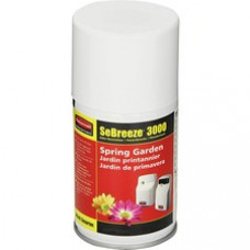 Rubbermaid Commercial SeBreeze Fragrance Can Refill - Aerosol - 6000 ft³ - Spring Garden - 1 Each - Odor Neutralizer