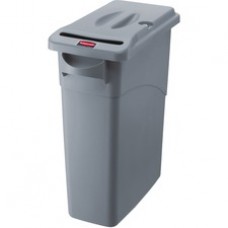 Rubbermaid Commercial Slim Jim 23-gal Confidential Document Container - 23 gal Capacity - 31