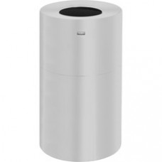 Rubbermaid Commercial Atrium Open Top Waste Container - 21 gal Capacity - Durable, Corrosion Resistance, Fire-Safe - 32