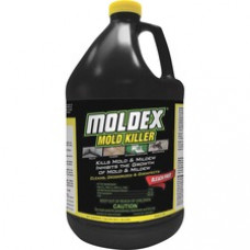 Moldex Mold Killer - Liquid - 128 fl oz (4 quart) - Fresh Clean Scent - 1 Each - White