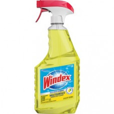 Windex® MultiSurface Disinfectant Spray - Ready-To-Use Spray - 23 fl oz (0.7 quart) - Fresh Citrus ScentBottle - 1 Each - Yellow
