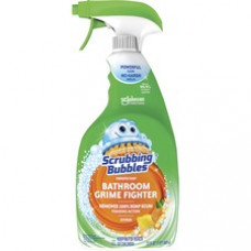 Scrubbing Bubbles® Grime Fighter Spray - Spray - 32 fl oz (1 quart) - Fresh Citrus Scent - 1 Each - Green