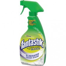 fantastik® All-purpose Cleaner with Bleach - Spray - 32 fl oz (1 quart) - Fresh Clean Scent - 1 Each - Clear