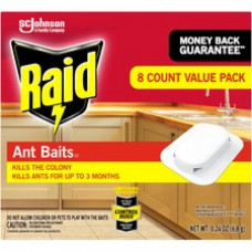 Raid Ant Baits - Ants - Red - 8 / Box