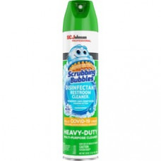Scrubbing Bubbles Disinfectant Cleaner - Ready-To-Use Aerosol - 25 fl oz (0.8 quart) - 1 / Each - White