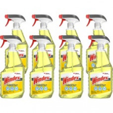 Windex® Multisurface Disinfectant Spray - Spray - 32 fl oz (1 quart) - 8 / Carton - Yellow