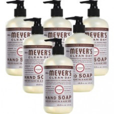 Mrs. Meyer's Hand Soap - Lavender Scent - 12.5 fl oz (369.7 mL) - Dirt Remover, Grime Remover - Hand - Multicolor - Paraben-free, Phthalate-free, Cruelty-free - 6 / Carton
