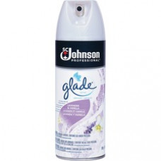 Glade Lavender/Vanilla Air Spray - Aerosol - Lavender, Vanilla - 12 / Carton - Odor Neutralizer