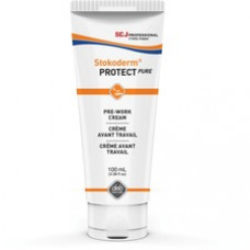 SC Johnson Stokoderm Protect Pure Skin Cream Tube - Cream - 3.38 fl oz - Non-fragrance - Tube - Skin - 12 / Carton