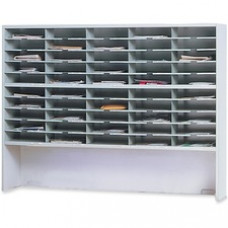 Mayline Mailflow-T-Go Mailroom System - 50 Compartment(s) - 2 Tier(s) - Compartment Size 2.63