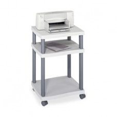 Safco Economy Desk Side Printer/Fax Stand - 100 lb Load Capacity - 2 x Shelf(ves) - 29.3