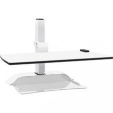 Safco Desktop Sit-Stand Desk Riser - 10 lb Load Capacity - 37