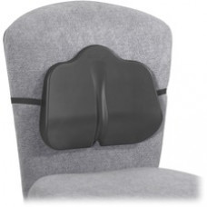 Safco SoftSpot Low Profile Backrest - Non-abrasive, Anti-static, Washable, Elastic Strap - 14