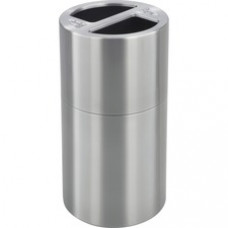 Safco Dual Recycling Receptacle - 30 gal Capacity - 32.5