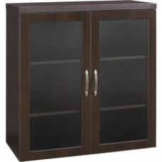 Safco Aberdeen Series Glass Display Cabinet - 17.9