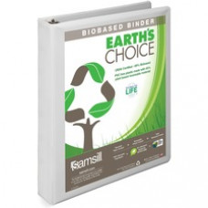 Samsill Earth's Choice Round Ring Eco-friendly View Binder - 1
