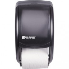 San Jamar Duett Standard Bath Tissue Dispenser - Roll Dispenser - 2 x Roll - 12.8
