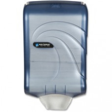 San Jamar High Cap Ultrafold Towel Dispenser - C Fold, Multifold Dispenser - 450 C Fold, 750 Multifold - 18
