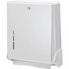 San Jamar True Fold Towel Dispenser - C Fold, Multifold Dispenser - 300 x Towel C Fold, 500 x Towel Multifold - 14.5