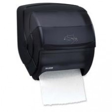 San Jamar Lever Roll Towel Dispenser - Center Pull, Coreless, Roll Dispenser - 1 x Roll - 13.5