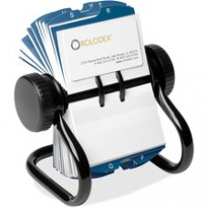 Rolodex Rotary A-Z Index Business Card Files - 400 Card Capacity - For 2.25