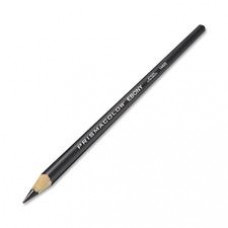 Prismacolor Ebony Sketching Pencil - Ebony Lead - Ebony Wood Barrel - 1 Dozen