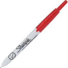 Sharpie Ultra-fine Tip Retractable Markers - Ultra Fine Marker Point - Red - 1 / Each