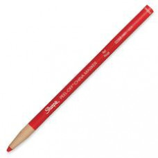 Sharpie Peel-Off Paper China Markers - Red Lead - Red Barrel - 12 / Dozen