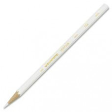 Sanford Prismacolor Verithin Colored Pencils - White Lead - White Barrel - 1 Dozen