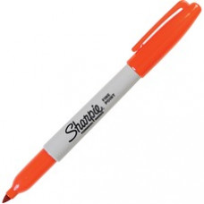 Sharpie Pen-style Permanent Marker - Fine Marker Point - Orange Alcohol Based Ink