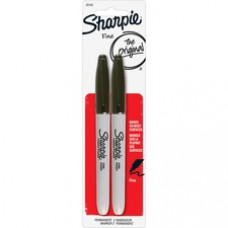 Sharpie Fine Point Marker - Fine Marker Point - Black Alcohol Based Ink - 2 / Pack