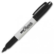 Sharpie Super Bold Fine Point Markers - Bold Marker Point - Black Alcohol Based Ink