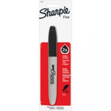 Sharpie Super Bolt Tip Permanent Markers - Fine Marker Point - Black Alcohol Based Ink - 1 Card