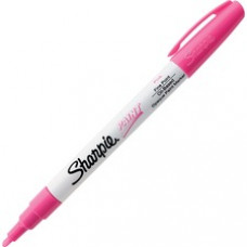 Sharpie Oil-based Paint Markers - Fine Marker Point - Pink Oil Based Ink - 1 Each