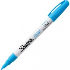 Sharpie Oil-based Paint Markers - Fine Marker Point - Aqua Oil Based Ink - 1 Each