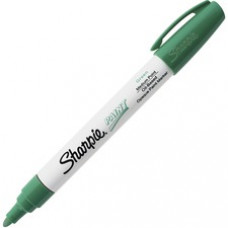 Sharpie Oil-based Paint Markers - Medium Marker Point - Green Oil Based Ink - 1 Each