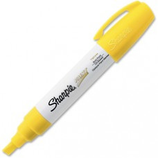 Sharpie Oil-Based Bold Point Paint Markers - Bold Marker Point - Yellow Oil Based Ink - 1 Each