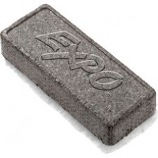 Expo Marker Board Eraser - 1.25" Width x 5.13" Length - Charcoal Gray - 1Each