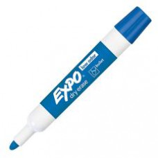 Expo Bold Color Dry-erase Markers - Bullet Marker Point Style - Blue