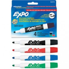 Expo Bold Color Dry-erase Markers - Bullet Marker Point Style - Assorted - 4 / Set