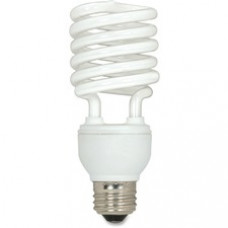 Satco 23-watt T2 Spiral CFL Bulb 3-pack - 23 W - 120 V AC - Spiral - T2 Size - Soft White Light Color - E26 Base - 12000 Hour - 4400.3°F (2426.8°C) Color Temperature - 82 CRI - Energy Saver - 3 / Box